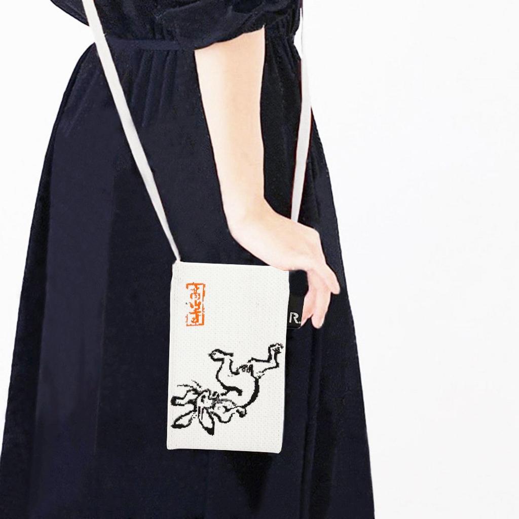 [ROOTOTE] 8350 Meisterwerk Strick Mini Pochette RO Sacoche Ami Art A (855503 Ed Schauspieler)