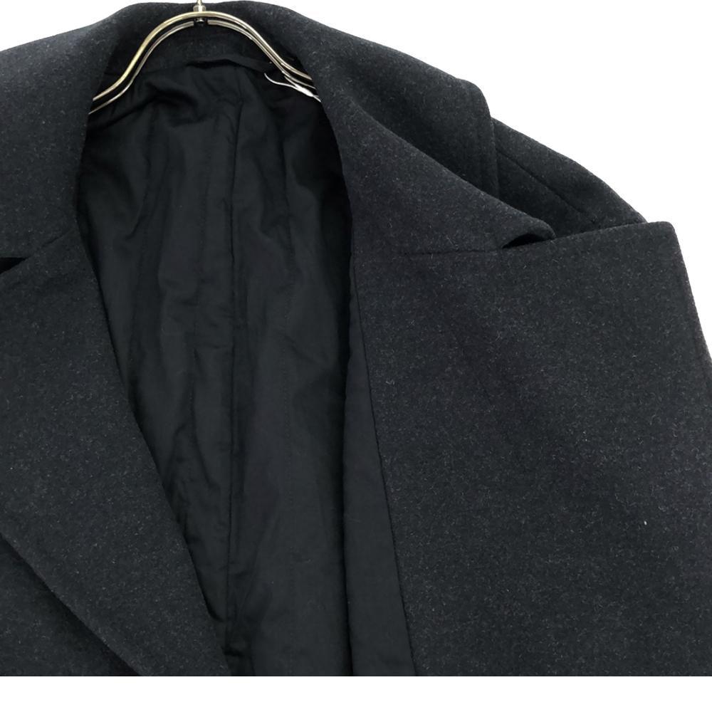 Неиспользованное короткое пальто UNIQLO S черное Двубортное с биркой Женское Б/У