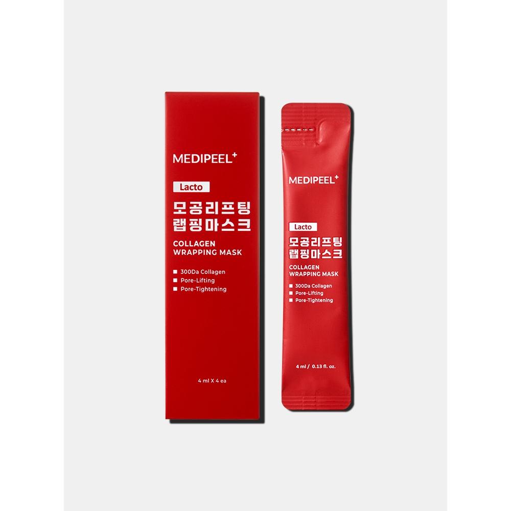 

Маска-обертывание Medi Peel Lacto Pore Lifting 4 мл 4 упаковки