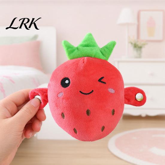 Bedtime Stuffed Animal Musical Banana Sensory Beat Plush Toy, Interactive Carrot & Strawberry for Double Player Parent-Child Bonding, Touch Sensitive