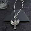 Neck Chain, Angel Cross Necklace, Delicate and Niche Women's Collarbone Chain, Light Luxury Fashion Sweater Chain Accessories