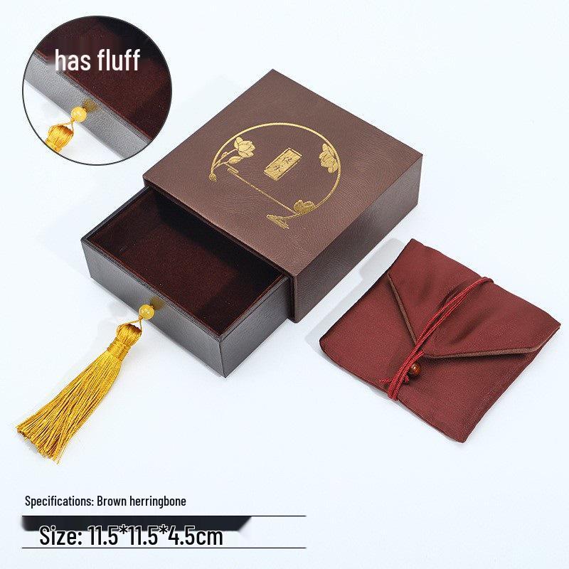 Dafuku Jewelry Box: Antique-Style Drawer Bracelet & Ornament Storage