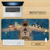 Anime Merchandise ONE PIECE Office Mouse Pad Oversized Boys Nautical King Animation Game Roronoa Zoro Computer Keyboard Cute Large Desktop Table Mat