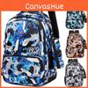 Backpack Large Printed Capacity Wear Resistant Schoolbag Student
