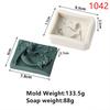 3D Mermaid Silicone Soap Mold DIY Ocean Goddess Candle Resin Making Geometry Square Chocolate Mold Home Decor Crafts Gifts