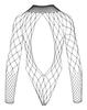 No:xqse - Sexy Bodysuit Made Of Thick Elastic Mesh Sl