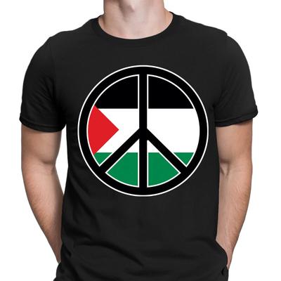 Free Palestine T-Shirt Unisex Frieden Retten Sie Gaza Solidarität Menschenrechte Flagge #36