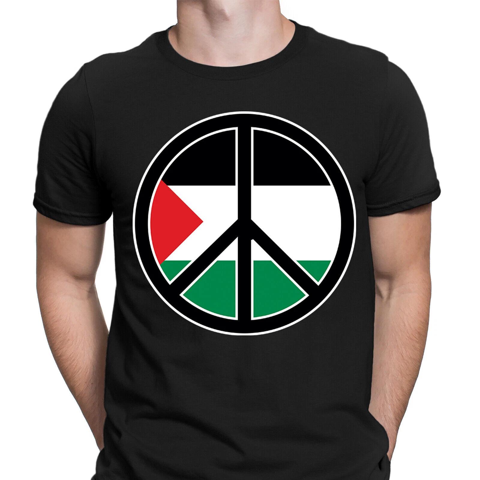 Free Palestine T shirt Unisex Peace Save Gaza Solidarity Human Rights Flag #36 S