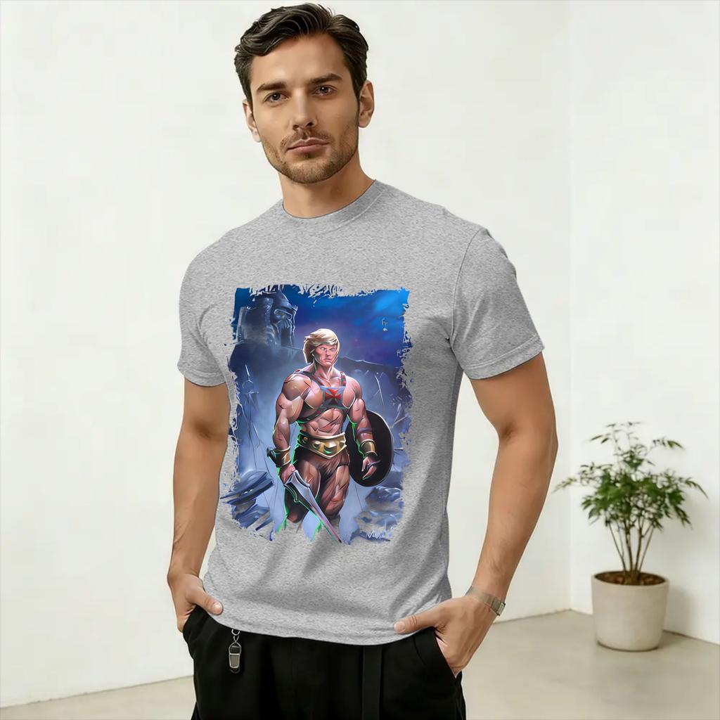 Unisex HHe Unisexs Battle Damaged T Shirts 100 Cotton Clothes Leisure Short Sleeve Crewneck Tees Summer TShirts