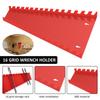2Pcs Wrench Storage Rack Wrench Storage Box Sorter Bracket Standard Wrench Storage Tool Garage Wrench Tray