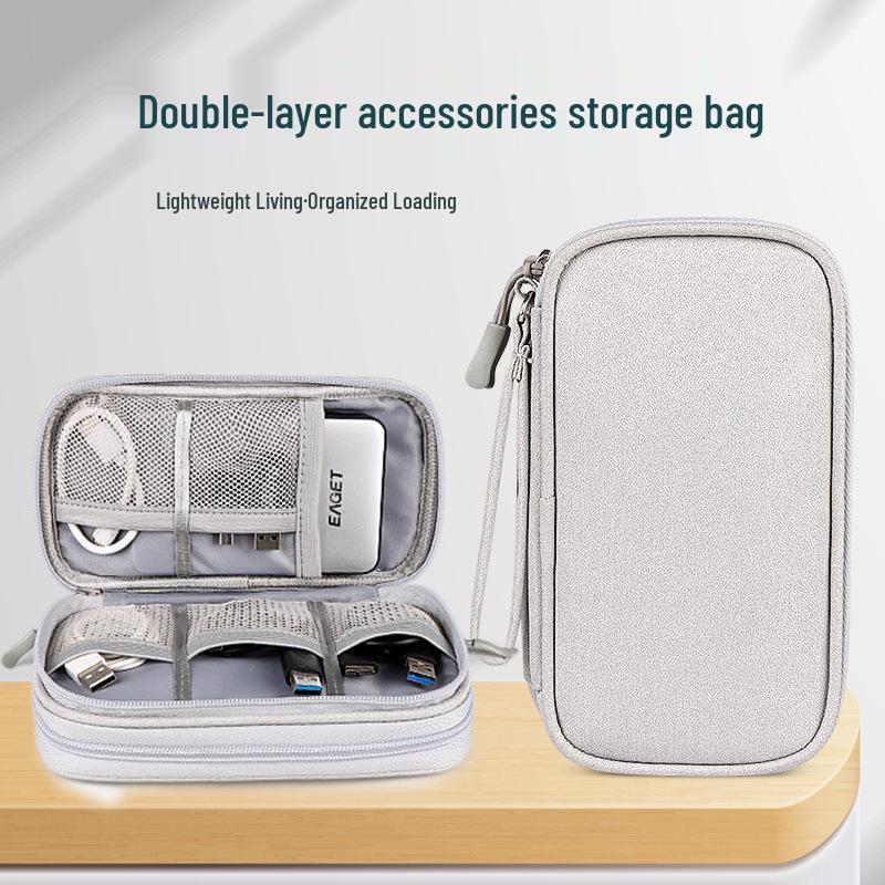 Sac de rangement numérique: Batterie Externe, Câble, Disque Dur, et Protection de Téléphone