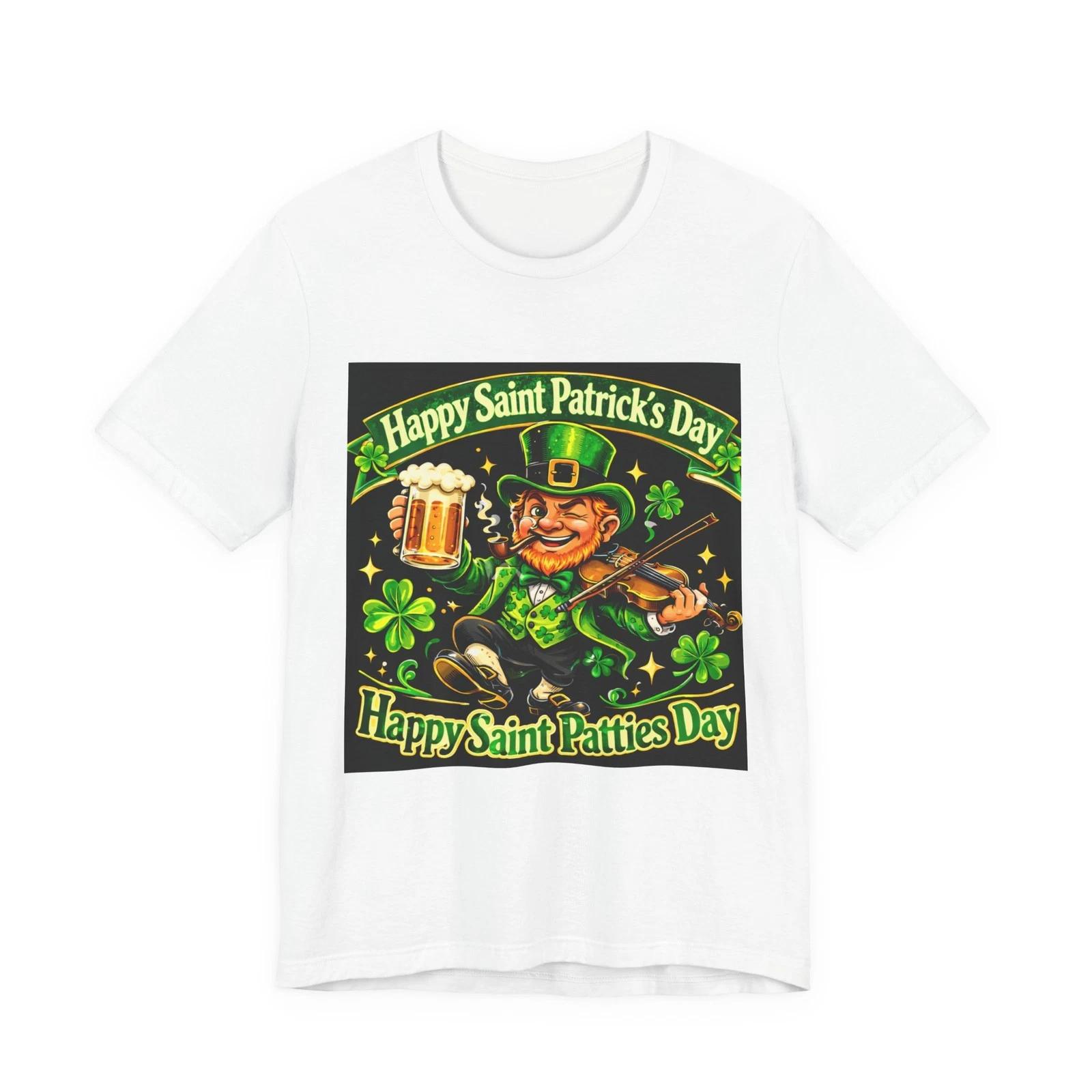 

Happy Saint Patrick s Day Leprechaun Tee Tshirt 10 Irish Classic Songs XL