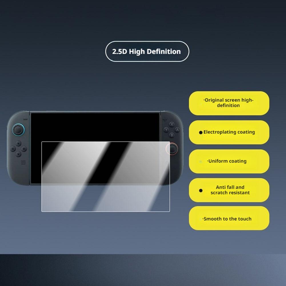 Screen Protector for Switch 2 HD/Matte/anti blue light Clear Anti Drop And Anti Scratch Tempered Glass Protective Film Accessory