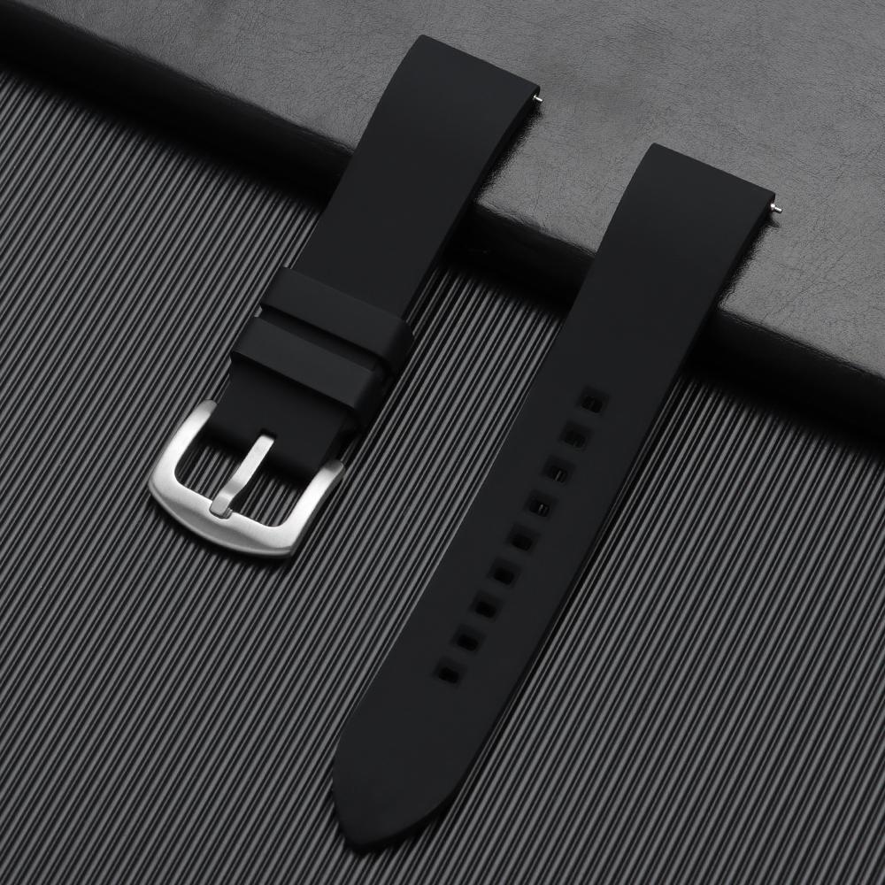 

Silicone Watch Band 18mm 19mm 20mm 22mm 24mm Men s Women Sports Watrproof Strap for Rolex for Seiko Watch Replacement Watchband 20mm