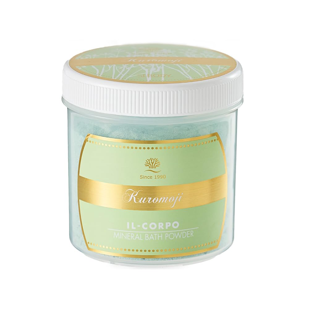 

Il Corpo Mineral Bath Kuromoji 600g Sauna experience at hot bath snow mineral recovery Powder, (Japanese cinnamon), (30 servings) - home, bath,