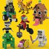 Neues Brainrot Bricks Tung Tung Sahur Tralalero Bausteine Set Kreative Bausätze Lustiges Montage-Stein-Set für Kinder Erwachsene