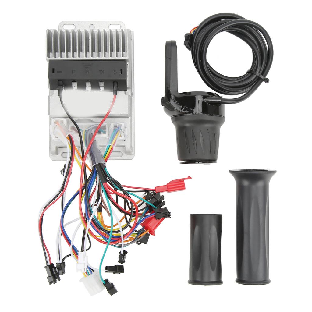 48V 60V 500W Elektrikfahrrad Motor Bürstenlos Controller 3 Modi Sinuswellen Controller mit LCD Display Halbgas-Griff