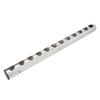 Stainless Steel Wine Rack Wall Mounted Kitchen Home Bar Holder Wines Shelves(12 Holes)
