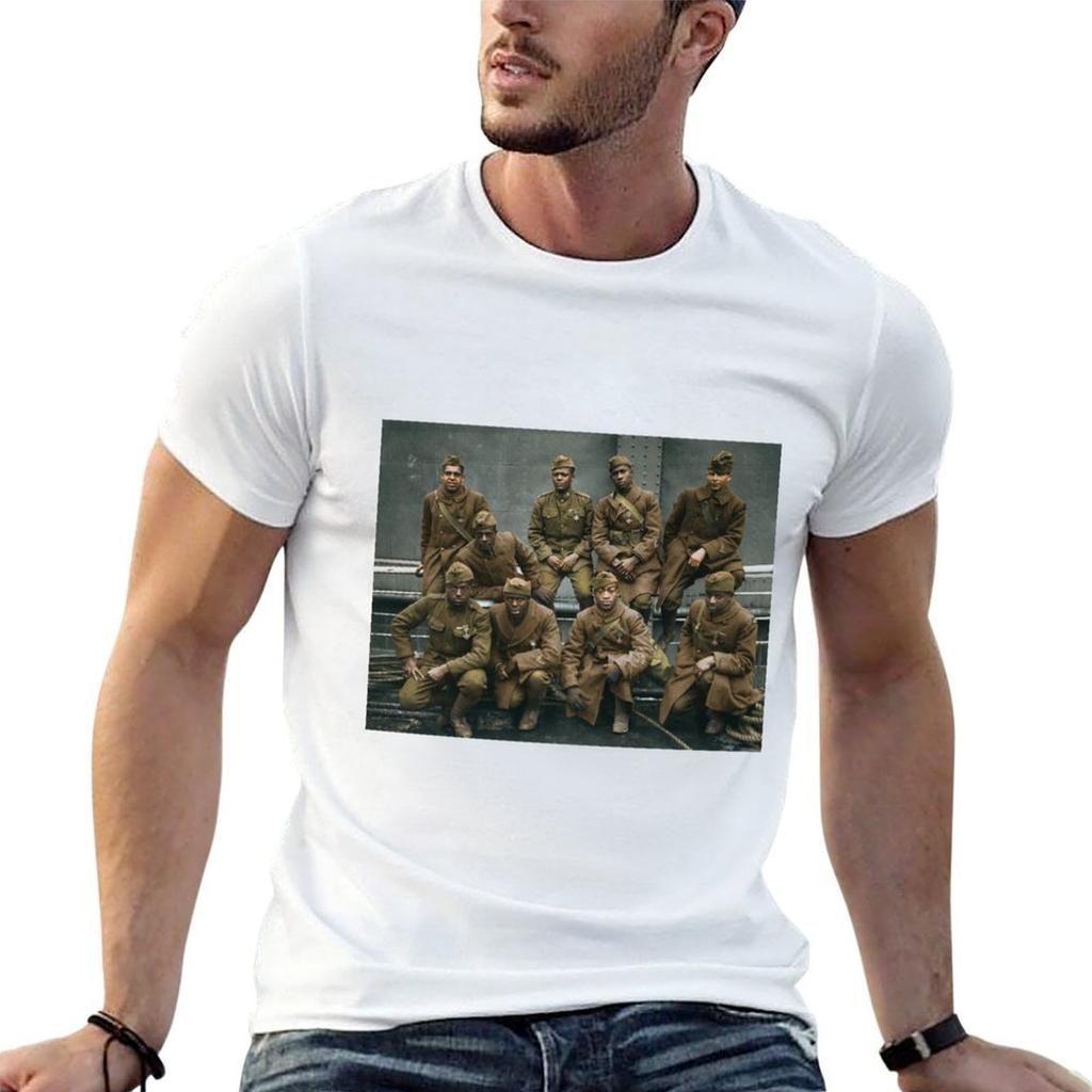 Soldiers of the th Harlem Hellfighters TShirt anime tshirt t shirt Unisex cotton Unisex t shirts graphic Tshirt