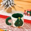 350ML Snowman Mug Creative Large Capacity Ceramic Cup Coffee Cups Lovely Men and Women Birthday Gift Dormitory Fund