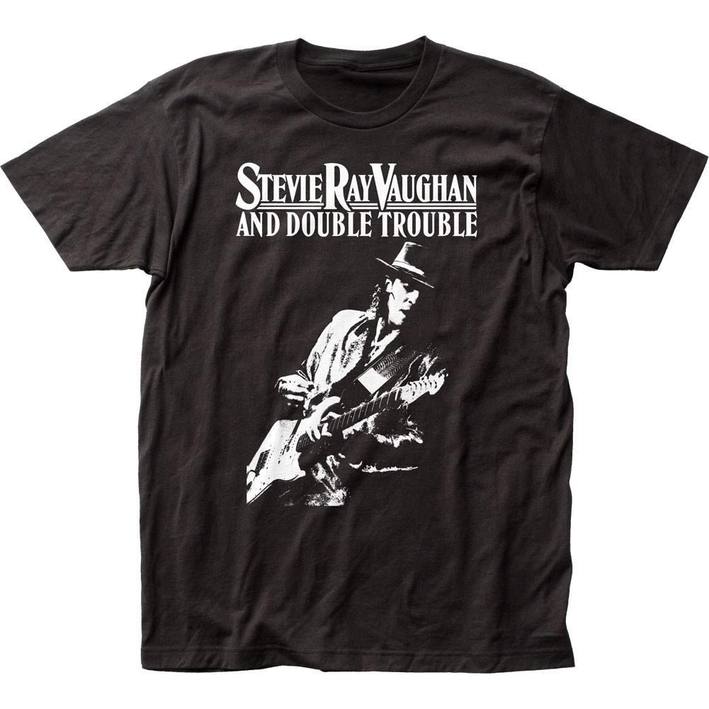 Stevie Ray Vaughan Live Alive Mens T Shirt Music Classic Concert Band Tee Black XXL