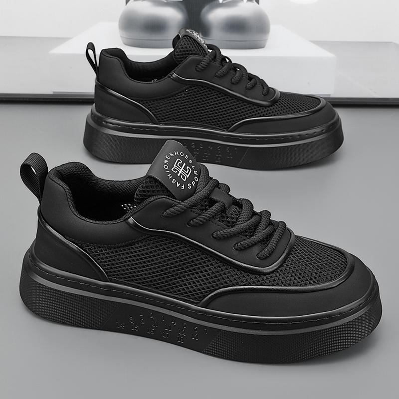 

Чоловіче взуття для бігу В язані спортивні кросівки Подушка Легка повсякденність Спортивні кросівки Кросівки для бігу Тенісні кросівки 44 чорний