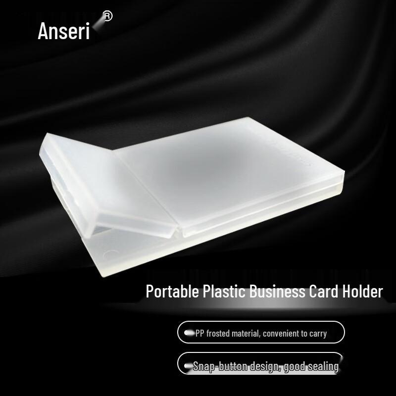 Ancairui Portable Frosted Card Holder