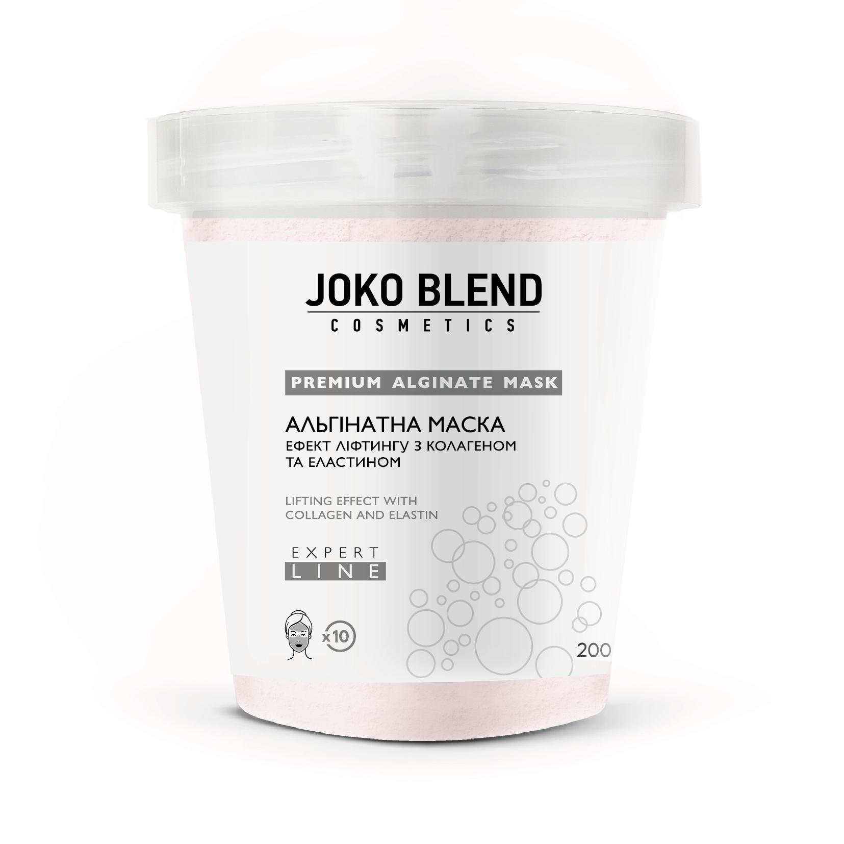 

Альгінатна маска ефект ліфтингу з колагеном і еластином Joko Blend 200 г