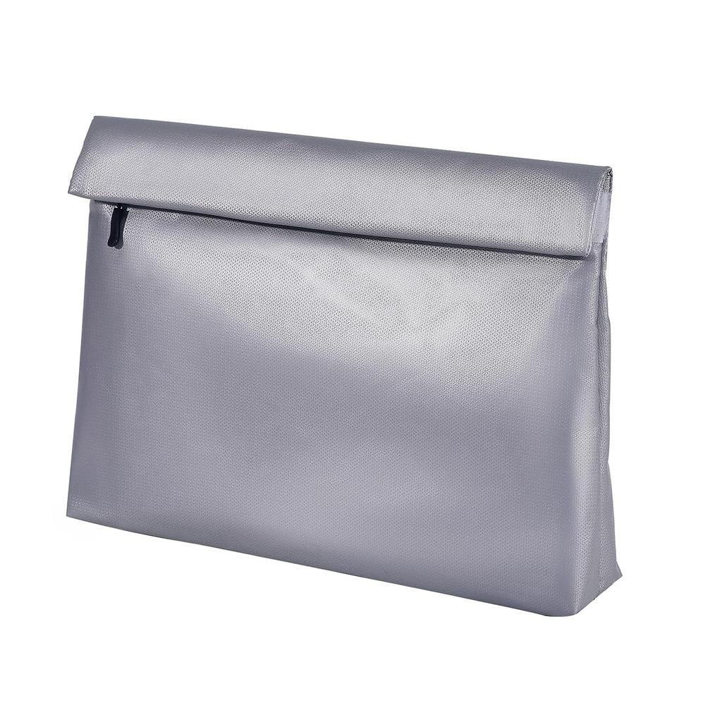 Gooder Banji Fuji Fireproof Bag with Inner Pocket by a Former Firefighter and Disaster Prevention Inspected in 38x27x8cm Large Capacity Fireproof