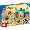 LEGO Mickey Friends Mickey White Operation 10780 Bloc de jucărie Cadou Jocuri de simulare Castelul Băieți Fete 4 ani și peste & & Prieteni