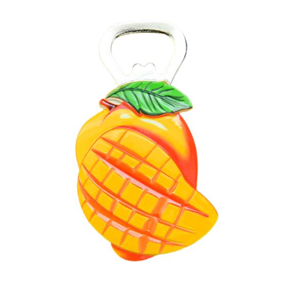 

Magnetic Fruit-Shaped Bottle Opener with Fridge Magnet Creative Beer Cap Remover for Kitchen Strong Magnetic Back Cartoon Fruit Kitchen Magnet for A
