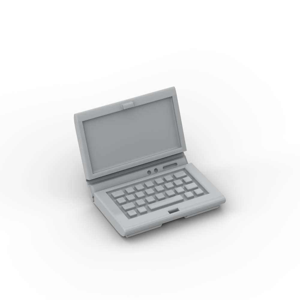 MOC 10PCS 62698 Utensil Computer Laptop Building Blocks Kit 18659 Desktop Props Bricks Particle Toys Children Birthday Kid Gift