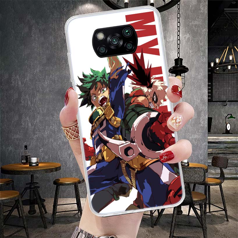 

Чехол для телефона My Hero MHA Art Anime для Xiaomi Redmi 15C 15 13C 13 Poco X5 X6 X7 F7 Ultra M7 12C 12 10 10C 9C 9A 9T 9 Fundas Poco X Redmi 9A