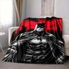 1pc batman, superhero Blanket Lightweight Flannel Throw For Sofa, Bed, Travel, Livingroom, Office, Couch, Chair, And Bed
