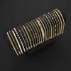 23pcs Fashion Minimalist Gold Color Bracelet Sets for Women Vintage Elegant Pearl Snake Chain Bracelet Daily Party Jewelry Gifts