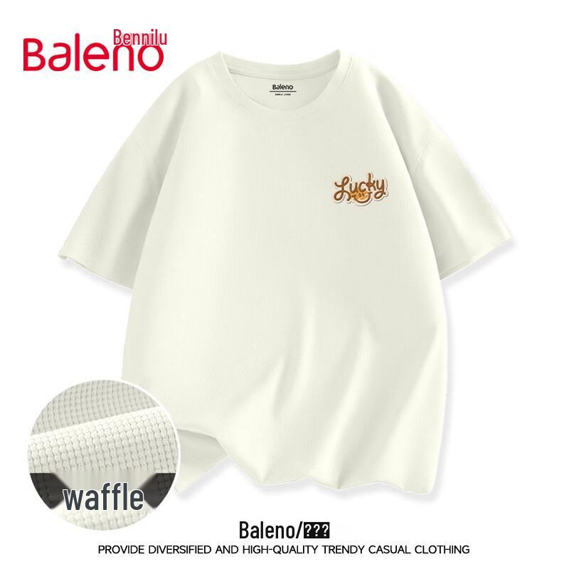Baleno Men's Waffle Knit Graphic Short Sleeve T-Shirt