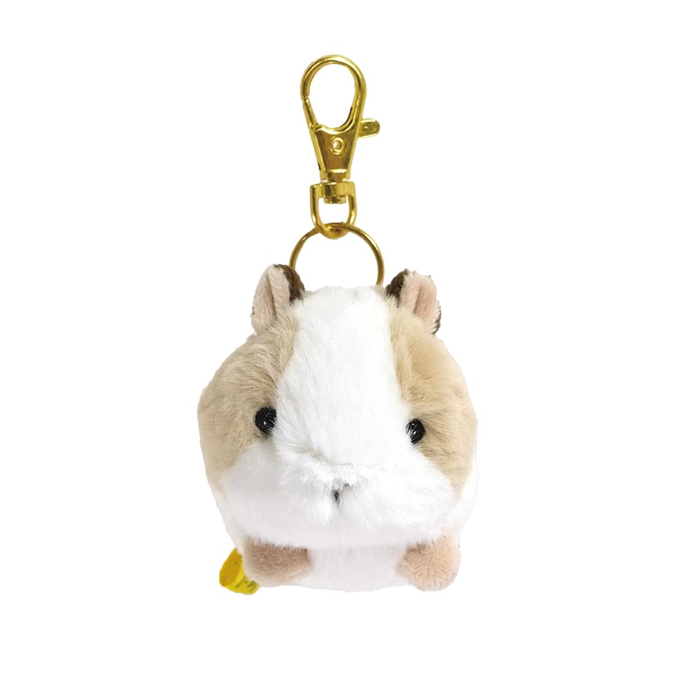Sun Lemon Baby Animals Keychain Guinea Pig Beige 5x10x10cm Stuffed Toy Keychain P-1673