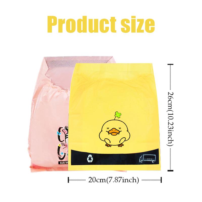 Disposable Adhesive Car Trash Bags Hanger Waterproof Desk Garbage Rubbish Waste Litter Front Back Seat Hanging Cleaning Disposal