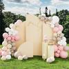 Stretch Stoff Bogenhülle für Hochzeiten und Bankette Doppelseitiger Hintergrundstoff Geburtstagsfeier Dekoration
