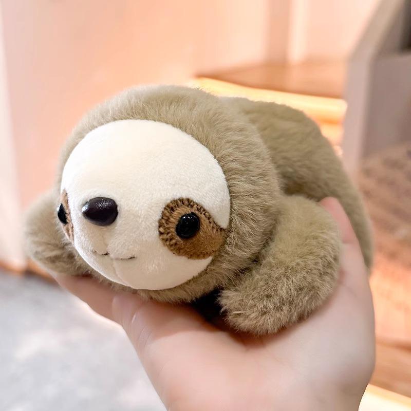 Cute Mini Papa Series Panda Palm Treasure, Cute Little Rabbit Pet Plush Toy Birthday Present