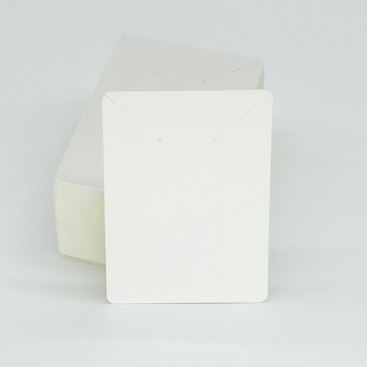 Dreifarbiges 6x9cm Halsketten- & Ohrring-Karton - Heiß verkaufte Schmuckauslage