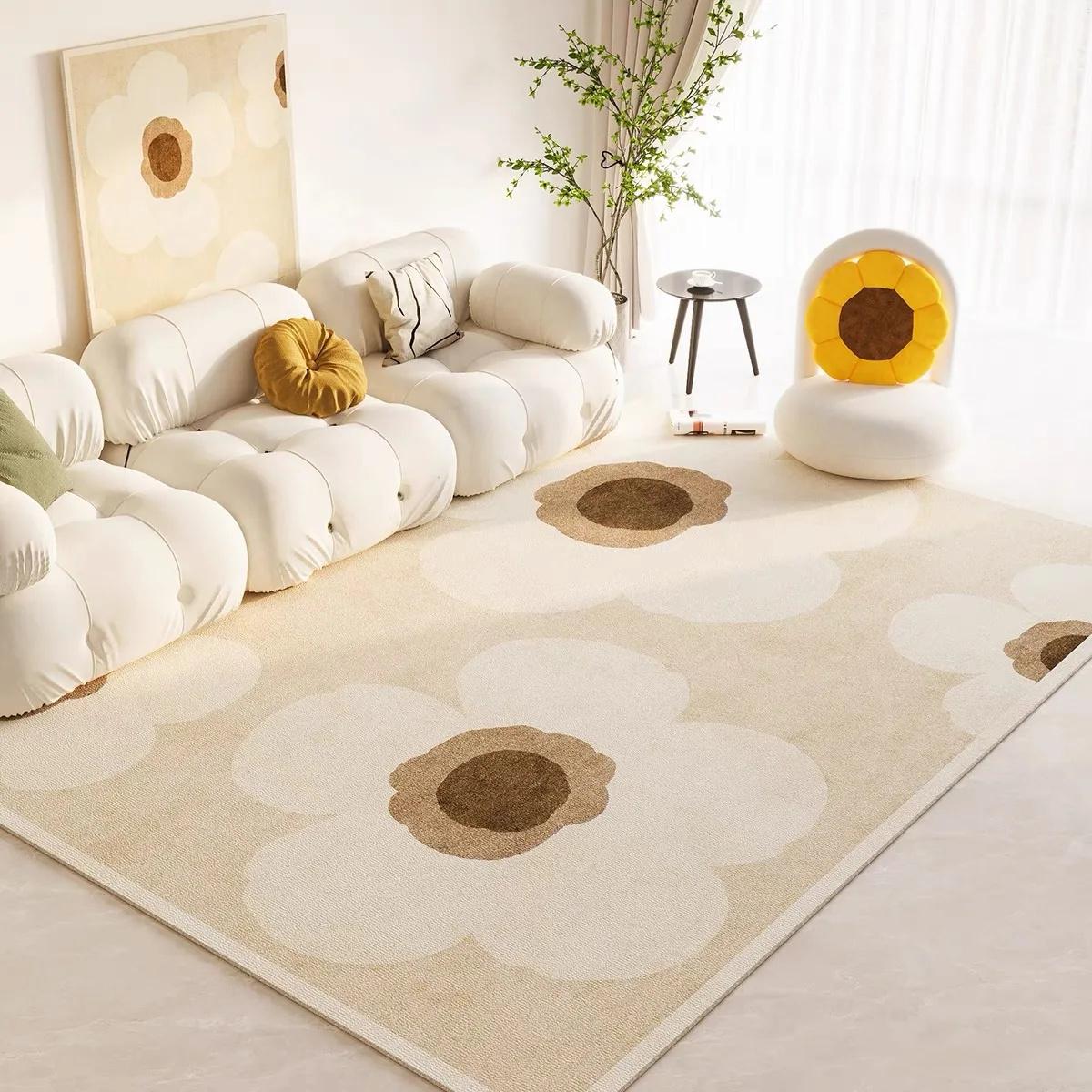 

1 шт. Килим з геометричним принтом Стильний стильний килим у стилі Бохо Сучасний стійкий до плям килим, який можна мити, для вітальні, спальні, предмети для творчості, домашній декор 30x50cm