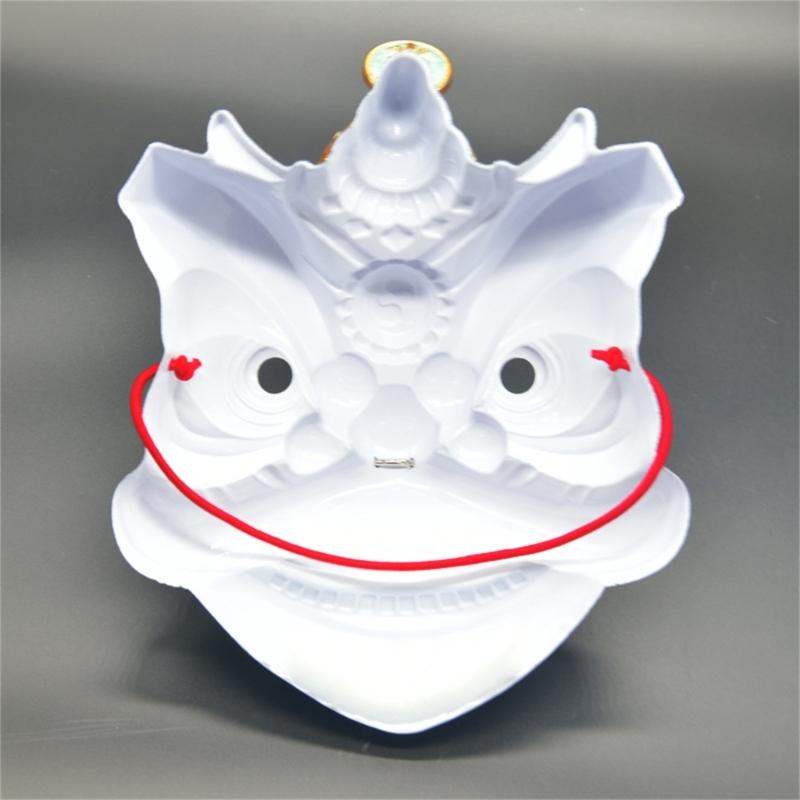 Chinese Lion Dance Costume Mask Theatrical Mask Full Face Mask Halloween Cosplay Mask For Women Men Cosplay Photography