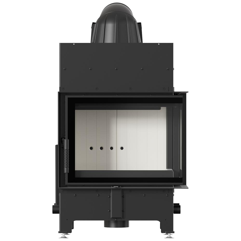 Kamineinsatz KRATKI FLOKI S Rechts 8 kW fi 160 Set mit Rohren