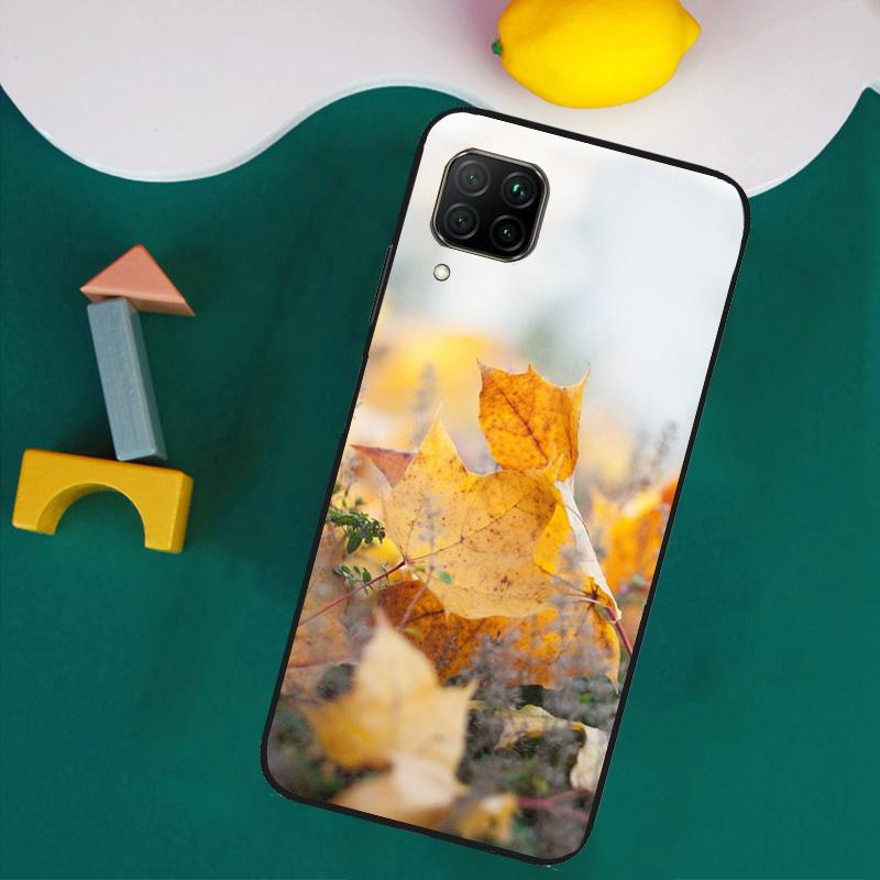 Autumn Leaves For Huawei Nova Y61 Y91 Y73 Y72 Y70 Y60 Y90 12s 12i 11i 8i 9 10 SE P30 P40 Lite P60 Pro Case