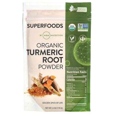 Organic Turmeric Root Powder, 170G(6Oz)