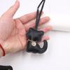 Yogodlns Cute Car Animal Fashion PU Leather Handbag Pendant Colorful Creative Kitty Bag Pendant Bag Hanging