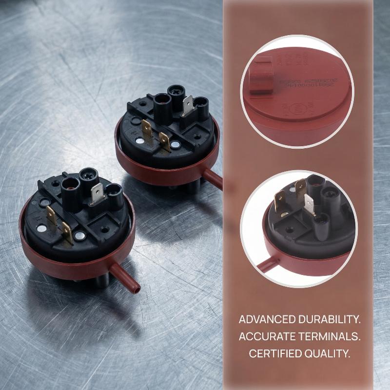 Water Level Switch Sensor KS2 250VAC 1 6 2A for Washing Machine Precision Fluid Management for Household Use