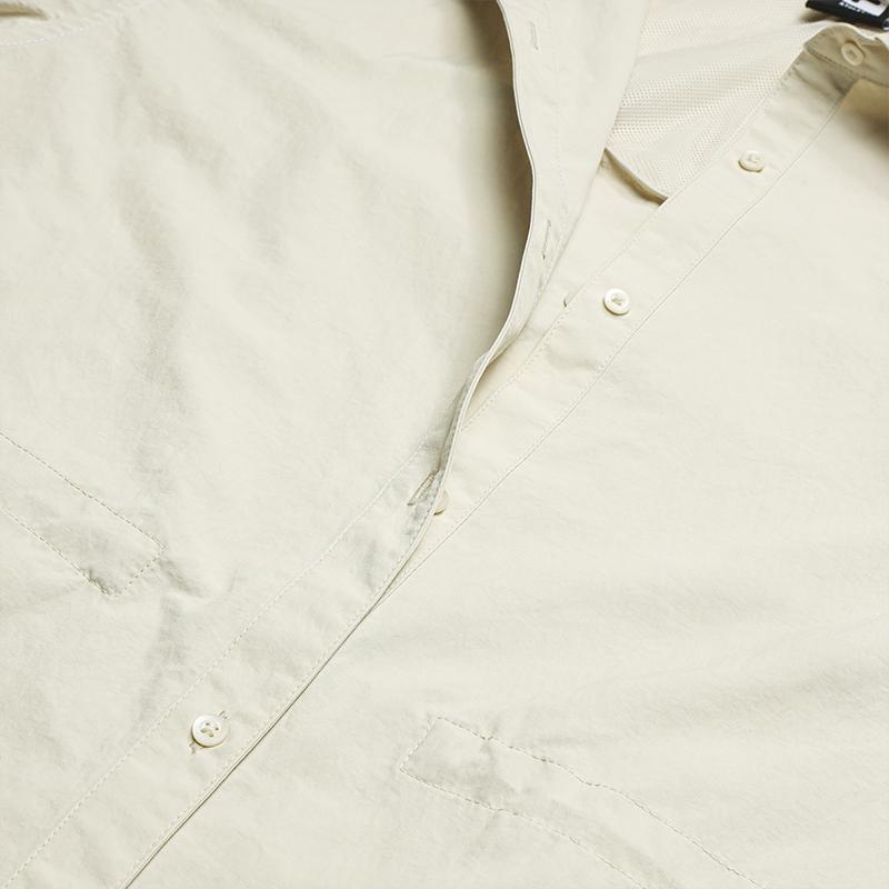 FILA Explorer Drawstring Waist Simple Breathable Shirt Women shirts A11W637403F-BG