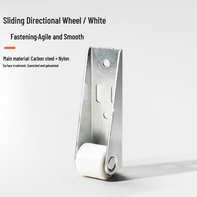 Silent Nylon Sliding Door Wheel Pulley Support for Directional and Sagging Bottom Tracks